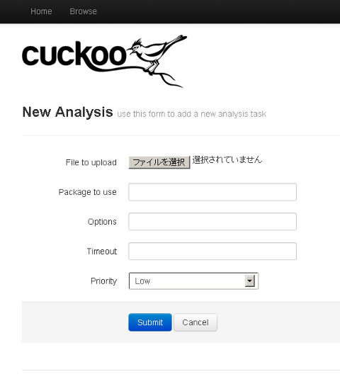 Cuckoo Sandbox